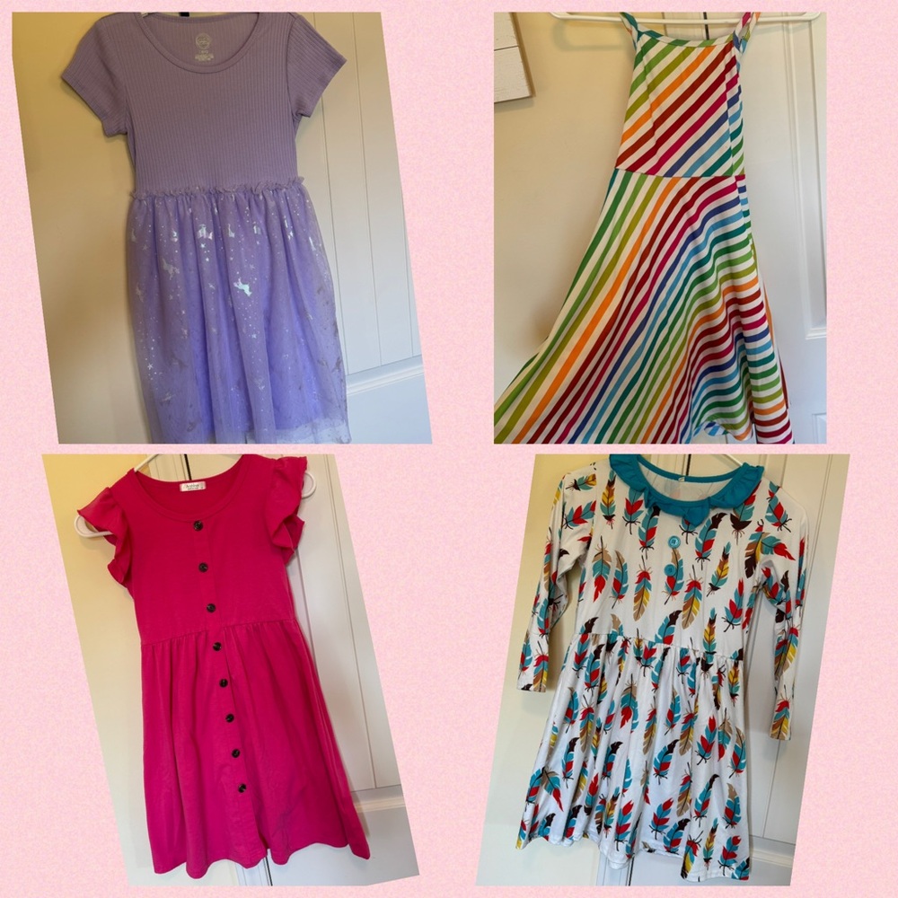 Colorful Kids Dress Collection